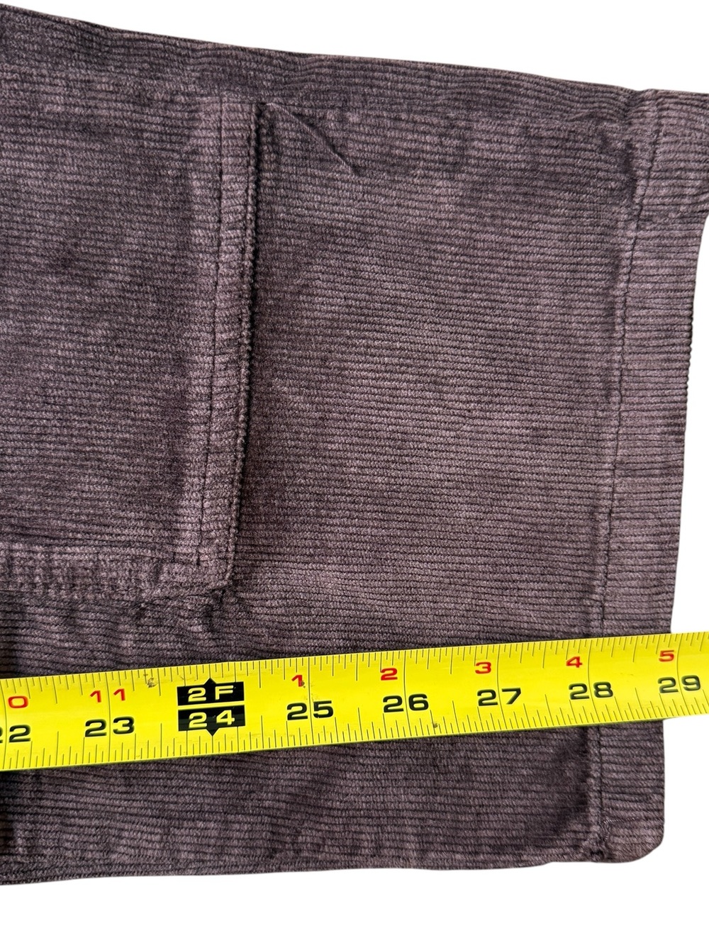 Free People We The Free Risk Taker High Rise Corduroy Pants 26 Brown Wide Leg - Picture 11 of 16